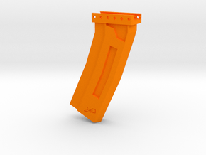 Insanity Mock Magazine Toy for Picatinny Rail in Orange Smooth Versatile Plastic