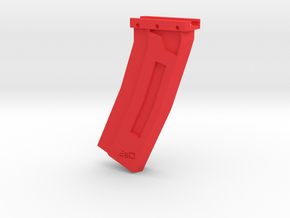 Insanity Mock Magazine Toy for Nerf Tactical Rail in Red Smooth Versatile Plastic