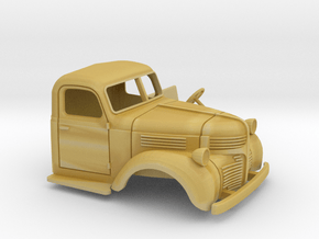 1:48 1940 Dodge Solo Cab in Tan Fine Detail Plastic