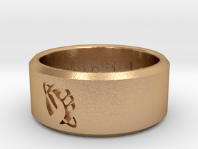 Hitchhikers Guide to the Galaxy Ring in Natural Bronze: 10 / 61.5