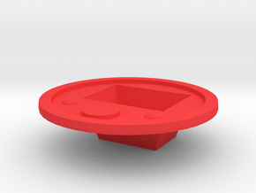 FryLid in Red Smooth Versatile Plastic