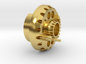 "ALLIANCE" CC TOP - HYPERDRIVE CHASSIS Part 8 in Polished Brass