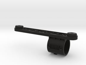 BlackVue DR900 dashcam mount for Jeep JL/JT w/ ACC in Black Natural Versatile Plastic