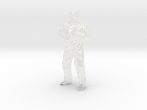 Doc Savage - Monk - Custom in Clear Ultra Fine Detail Plastic