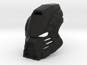 Guardian Hau, Great Mask of Shielding in Black Smooth Versatile Plastic