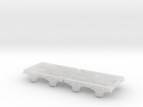 Drehgestell 0m - 31er Achse in Clear Ultra Fine Detail Plastic