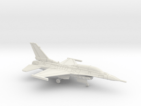 F-16D Viper (Clean) in White Natural Versatile Plastic: 1:200