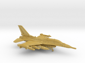 F-16D Viper (Loaded) in Tan Fine Detail Plastic: 6mm