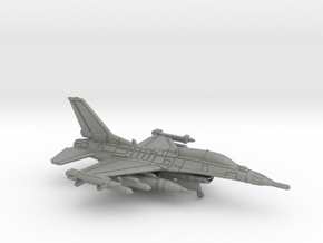 F-16D Viper (Loaded) in Gray PA12: 6mm