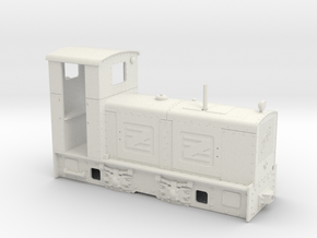 Feldbahn Jung ZL 233 (Spur 0e/f) in White Natural Versatile Plastic