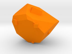 Retro Carbon Ore [Large] in Orange Smooth Versatile Plastic