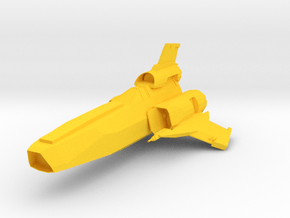 Viper [Large] in Yellow Smooth Versatile Plastic