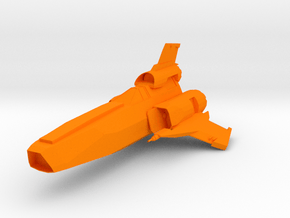Viper [Large] in Orange Smooth Versatile Plastic