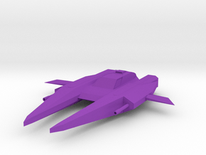 Raven [Large] in Purple Smooth Versatile Plastic