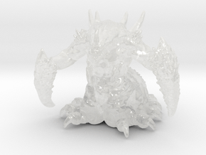 Lord of Pain miniature model fantasy games rpg wh in Clear Ultra Fine Detail Plastic