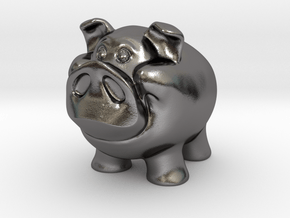 The Great Piggy Bank Adventure in Processed Stainless Steel 17-4PH (BJT): Small
