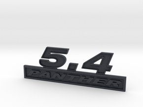 54-PANTHER Fender Emblem in Black PA12