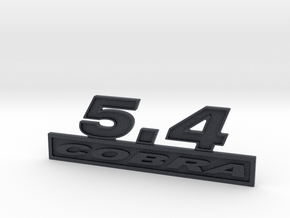 54-COBRA Fender Emblem in Black PA12