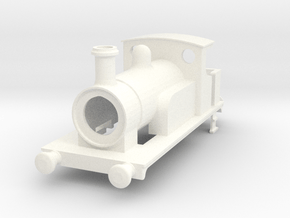OO Magical 0-4-0 in White Smooth Versatile Plastic