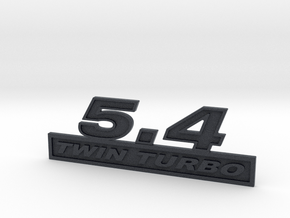 54-TWINTURBO Fender Emblem in Black PA12