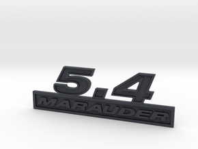54-MARAUDER Fender Emblem in Black PA12