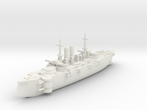 HMS Thunderchild in White Natural Versatile Plastic