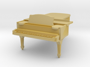 1:64 Concert Grand Piano in Tan Fine Detail Plastic