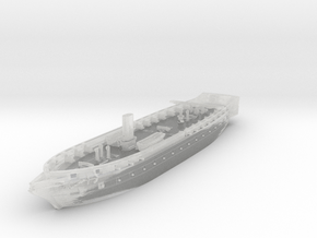 1/1250 HNoMS Kong Sverre (1864) in Clear Ultra Fine Detail Plastic