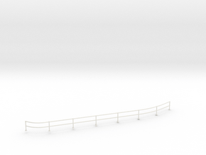 1/72 IJN Akagi Deck Railings in White Natural Versatile Plastic