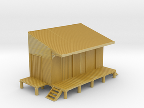 The Summit Goods Shed in Tan Fine Detail Plastic: 1:160 - N