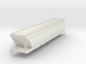 V/Line GJF Grain Hopper  in White Natural Versatile Plastic: 1:160 - N