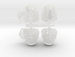 The Fly Telepods 6mm set miniature models game rpg in Clear Ultra Fine Detail Plastic
