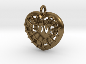 Protected Love in Natural Bronze