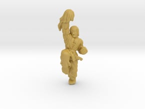 Ken Shoryuken HO scale 20mm miniature model hero in Tan Fine Detail Plastic