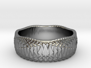Ouroboros Ring Size 9.25 in Polished Silver