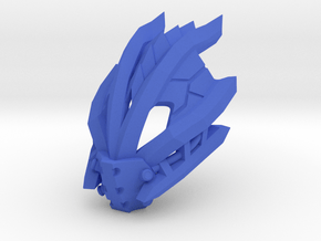 Kanohi Voroku, Elemental Mask of Lightning in Blue Smooth Versatile Plastic