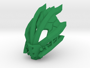 Kanohi Voroku, Elemental Mask of Lightning in Green Smooth Versatile Plastic