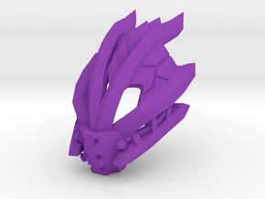 Kanohi Voroku, Elemental Mask of Lightning in Purple Smooth Versatile Plastic