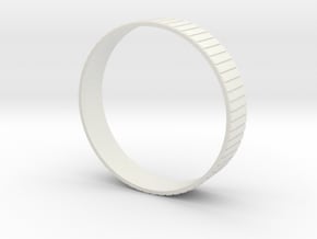 Olympus FT 50mm f2.0 macro focus ring in White Natural TPE (SLS)