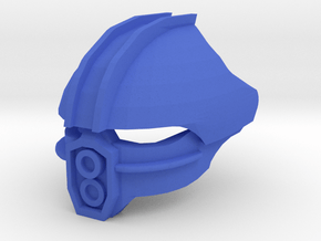 BioFigs Mask 4 in Blue Smooth Versatile Plastic