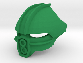BioFigs Mask 4 in Green Smooth Versatile Plastic
