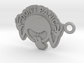 Don’t Panic Large Pendant  in Aluminum