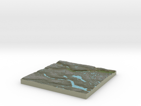 Terrafab generated model Mon Nov 11 2013 00:29:24  in Full Color Sandstone