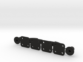 connector-tube-10x1-endpiece in Black Natural TPE (SLS)
