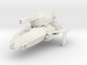 Spaceship27-ZX in White Natural TPE (SLS): Extra Small