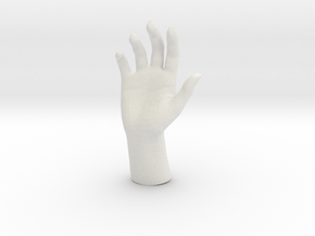Hand in White Natural TPE (SLS)