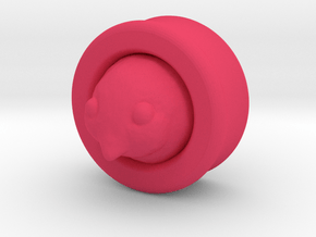Happy Bird Gauge, 1" in Pink Smooth Versatile Plastic