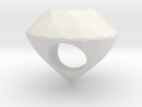 The Diamond Ring in White Natural TPE (SLS)
