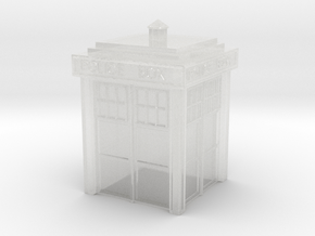 TARDIS Ring Box Part 1 in Clear Ultra Fine Detail Plastic