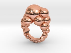 Soap N' Suds Ring in Polished Copper